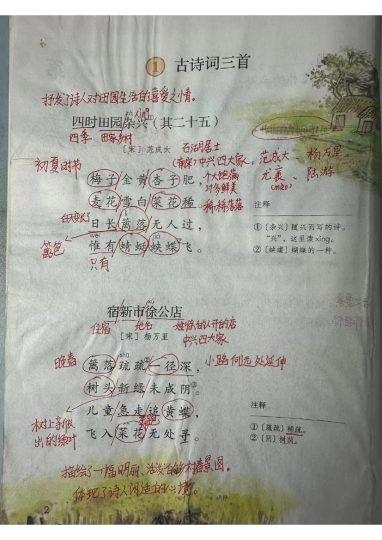 【年级四年级下册课堂笔记】-可达学习资料