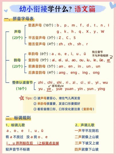 幼小衔接语文篇-可达学习资料