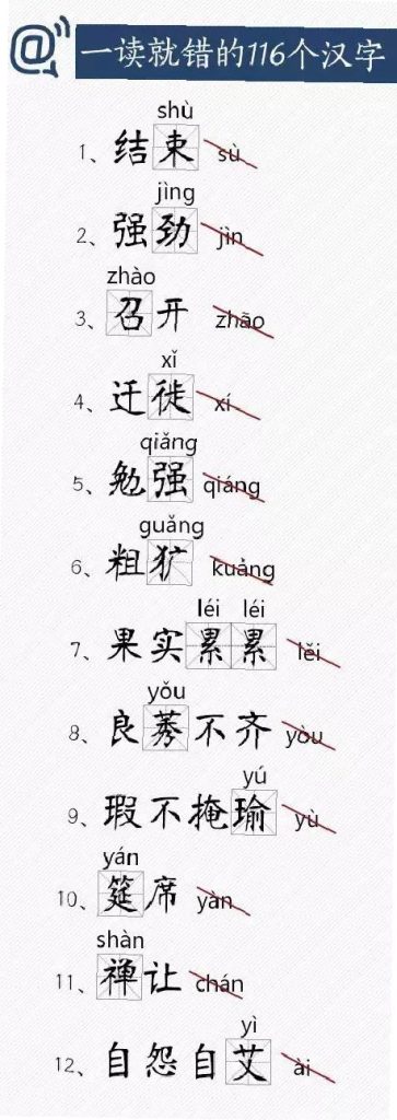 人教版总结小学常读错的字-可达学习资料