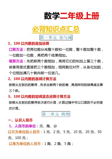 【北师大】数学重点知识点汇总预习-可达学习资料