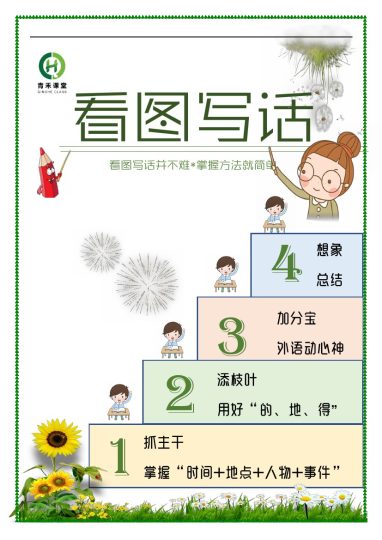 青禾课堂看图写话80节(一、二年级) (1)-可达学习资料