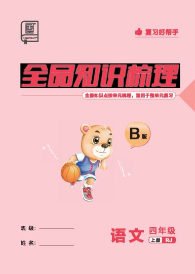 《知识梳理》语文四年级上册  B版-可达学习资料