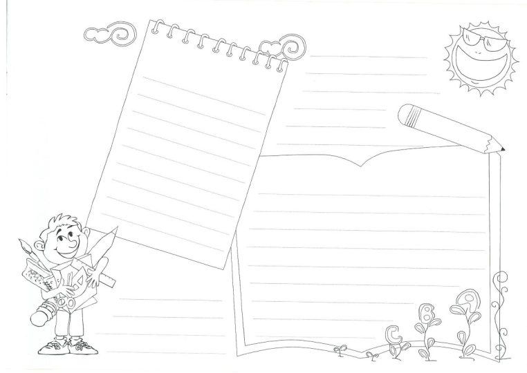 【手抄报模板】60页-可达学习资料