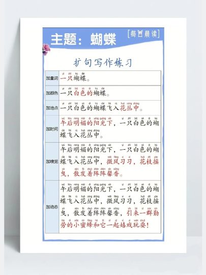 U08-扩句写作练习【8页】-可达学习资料