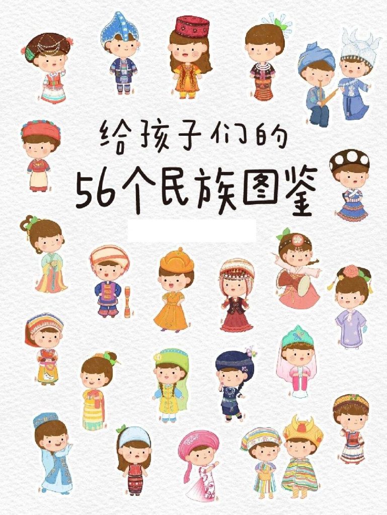 56个民族图鉴-可达学习资料